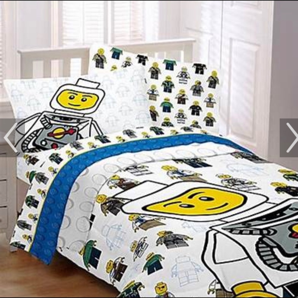 Lego lightweight comforter and sham